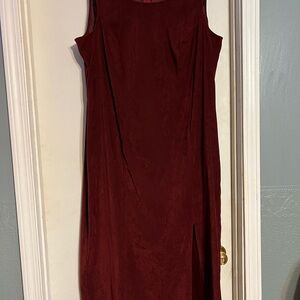 Worthington Deep Red Midi Dress